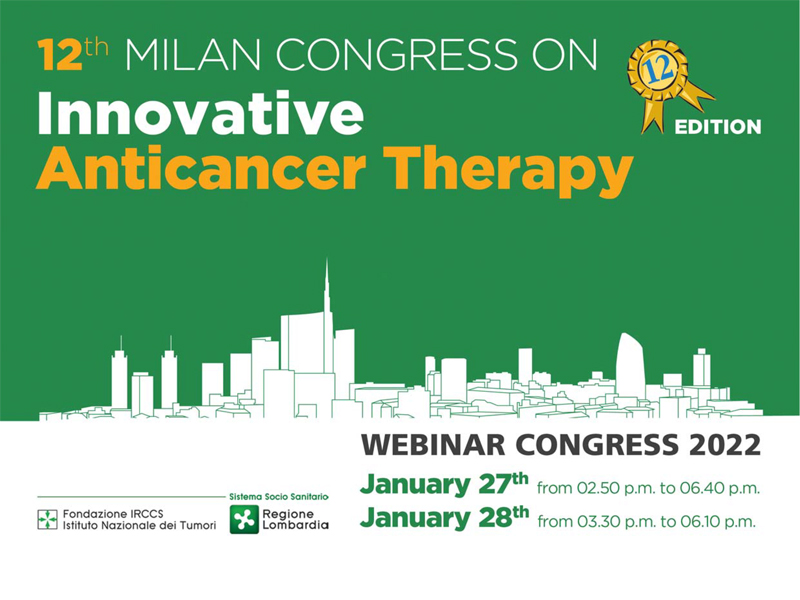 12th MILAN CONGRESS ON Innovative Anticancer Therapy