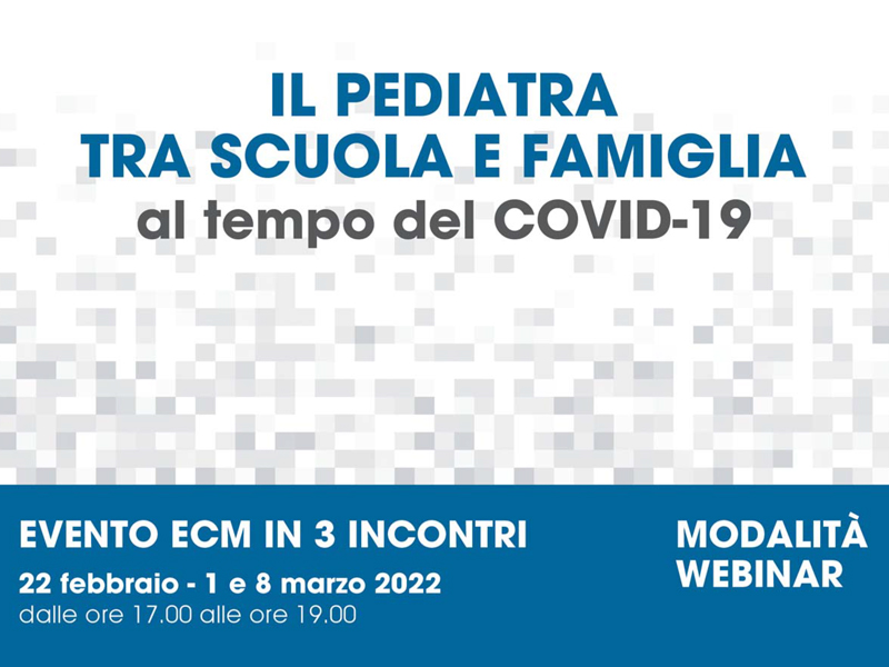 IL PEDIATRA TRA SCUOLA E FAMIGLIA al tempo del COVID-19